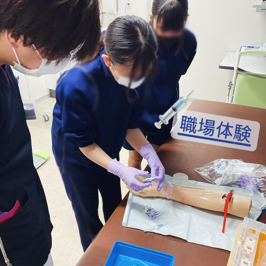 職場体験の様子です♪